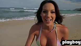 i can't stop staring at this perfect big tits blonde lesbian soaring naked outdoors