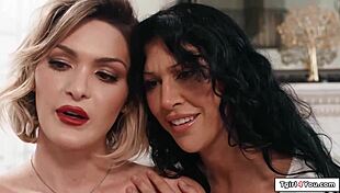 busty tgirl tori easton licks gf pussy till she squirts