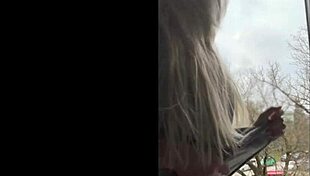 College Student with Big Tits and Tattoos Plays Solo Boob Tease!