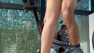 Hidden Camera Catches Argentinian Stepsis Sucking Cock In Gym