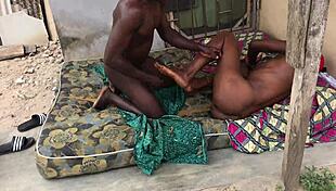 Compound too small so we fuck outdoors neighbors watch who cares right