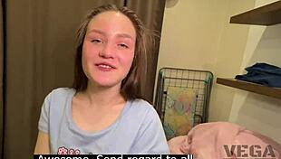 Keeping Cute Petite Teen's Orgasm Going with Rough Creampie Fuck