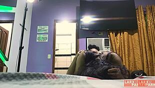 room casting esther bends over, loves pussy licked doggystyle till she cums hard