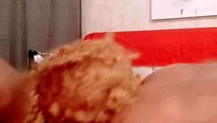 sundaydogood614 shaves smooth pussy for homemade february fun