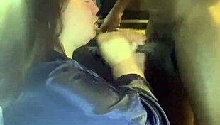 BBW slut slurps monster black cock sloppily