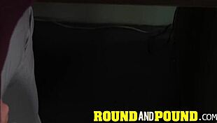 petite ebony pornstar sarah banks bends over for white cock doggystyle