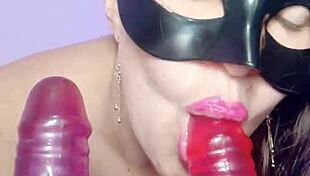 Mexican Stepmom with Giant Cameltoe Rips Clothes for Double Vaginal with Stepson in USA