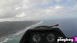 i can't stop staring at this perfect big tits blonde lesbian soaring naked outdoors