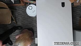 What if police exam turns hardcore with big-tit teen and old cop uniform?