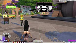 Sims 4 Ladyboy Pounds Pregnant Futanari Whore Outdoors Public