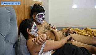 Desi housewife craves husbands deep cock romance turning into wild pussy licking cowgirl ride