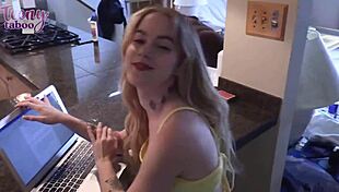 Sage Fox Rides Stepdad Seth Brogan for Creampie