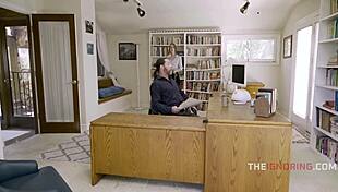 Free Use Office Teen Pussy Wrecked by Boss All Day Long