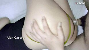Hot Stepsister Latina Big Ass Begs Roommate to Pound Her Cowgirl Rough