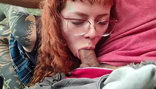 Daddy, why's your cock so big during car oral - humiliate me more?