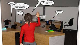 office party chaos unfolds in chapter 02 with comic twists at work