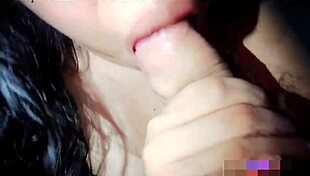 Roommate sneaks beside me for secret dick sucking session