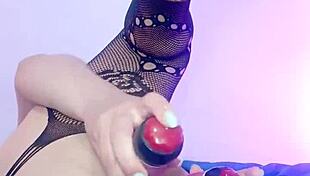 Mexican Stepmom with Giant Cameltoe Rips Clothes for Double Vaginal with Stepson in USA