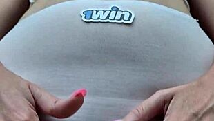 russian milf dirty talks you to lick her wet cunt close up pov tongue deep in