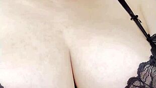 Blonde flaunts big natural boobs in sexy body reveal