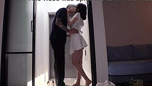 i picked up this sexy korean girlfriend for rough pounding and her natural tits felt amazing