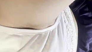 I can't stop, my hot brunette pussy throbs as I masturbate hard and cum bright after studying