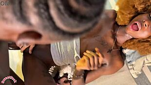 hookup baddie rides my big cock endlessly during ebony pickup