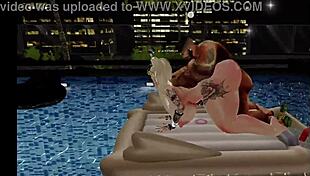 my favorite mature whore shakes her big bimbo ass in heat