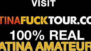 that big booty redhead latina's ass shakes from rough doggystyle slamming