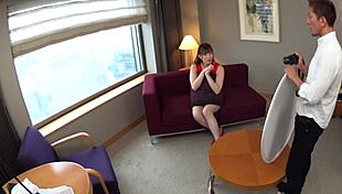 Tall Busty Japanese Student Model Audition Secret