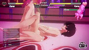 these lesbians go at it hard fingering kissing and squirting in their intense battle