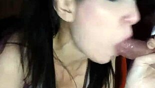 Damn, watch me slobber on that monster cock till it explodes!