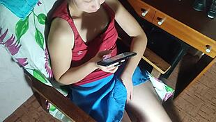 hey this korean babe got so horny watching porn she fingered her wet pussy all night