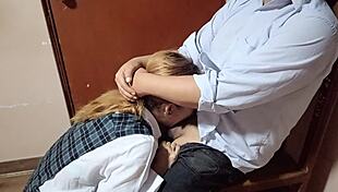 Peruvian Schoolgirl Touches Woodworking Class Gets Hard Nailed Doggystyle Big Ass Shaved Pussy