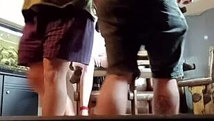 wife deepthroats monster bbc cumshot facial cuckold dare!