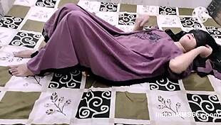 horny hijab muslim bhabhi bends for rough husband pussy pounding