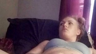 Snow bunny teases shaved pussy solo with toys outside