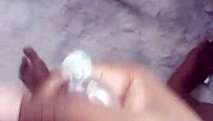 Labeto Cums in Condom Safe Sex Machine Masturbation to Ebony Song