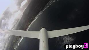 i can't stop staring at this perfect big tits blonde lesbian soaring naked outdoors