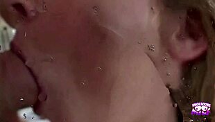 Gorgeous Brunette And Blonde Girls Take Center Stage In Horny Orgy With Facials And Cumshots