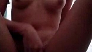 Filipina strips in shower. Boldly fingers shaved small tits pussy