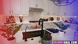 oh man my stepmom's buttplug secret got me fucking her ass hard young stud