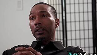 busty blonde andi avalon nurus scotty p's big black cock wet