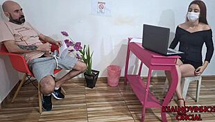 dude i whipped out my cock jerked off in waiting room receptionist saw everything!