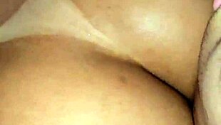 kalena mitrak's all bent over on the bed pushing that dildo in her ass while hubby films her dp fantasy