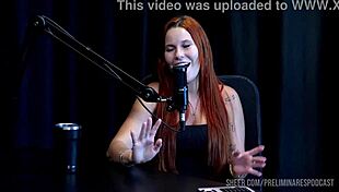 Carla Santos Best Moments In Sheer Red Lingerie Tease And More