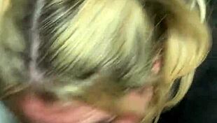 Deepvane sucks my cock in the public cinema bathroom outdoor ebony slut deepthroat golden temptation