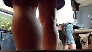 wife deepthroats monster bbc cumshot facial cuckold dare!