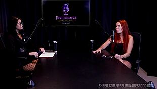 Carla Santos Best Moments In Sheer Red Lingerie Tease And More