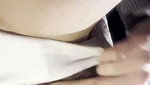 I can't stop, my hot brunette pussy throbs as I masturbate hard and cum bright after studying